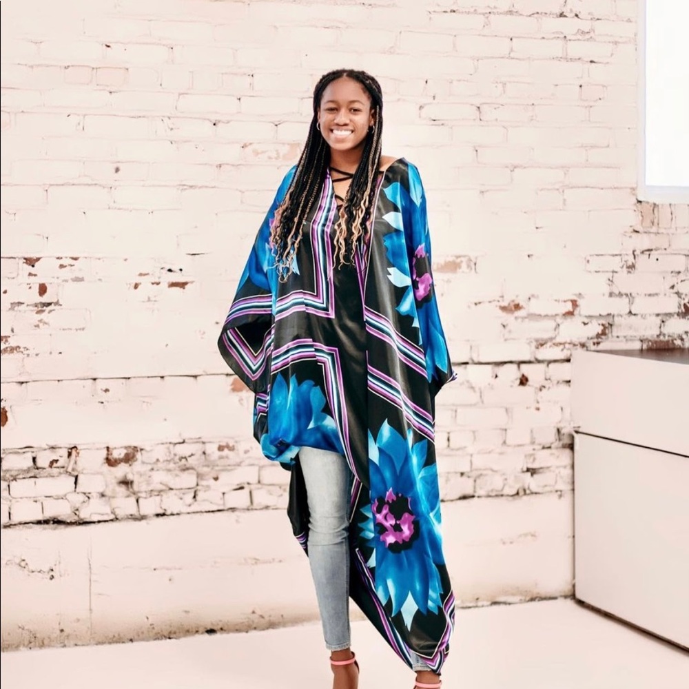 Print maxi dress /caftan